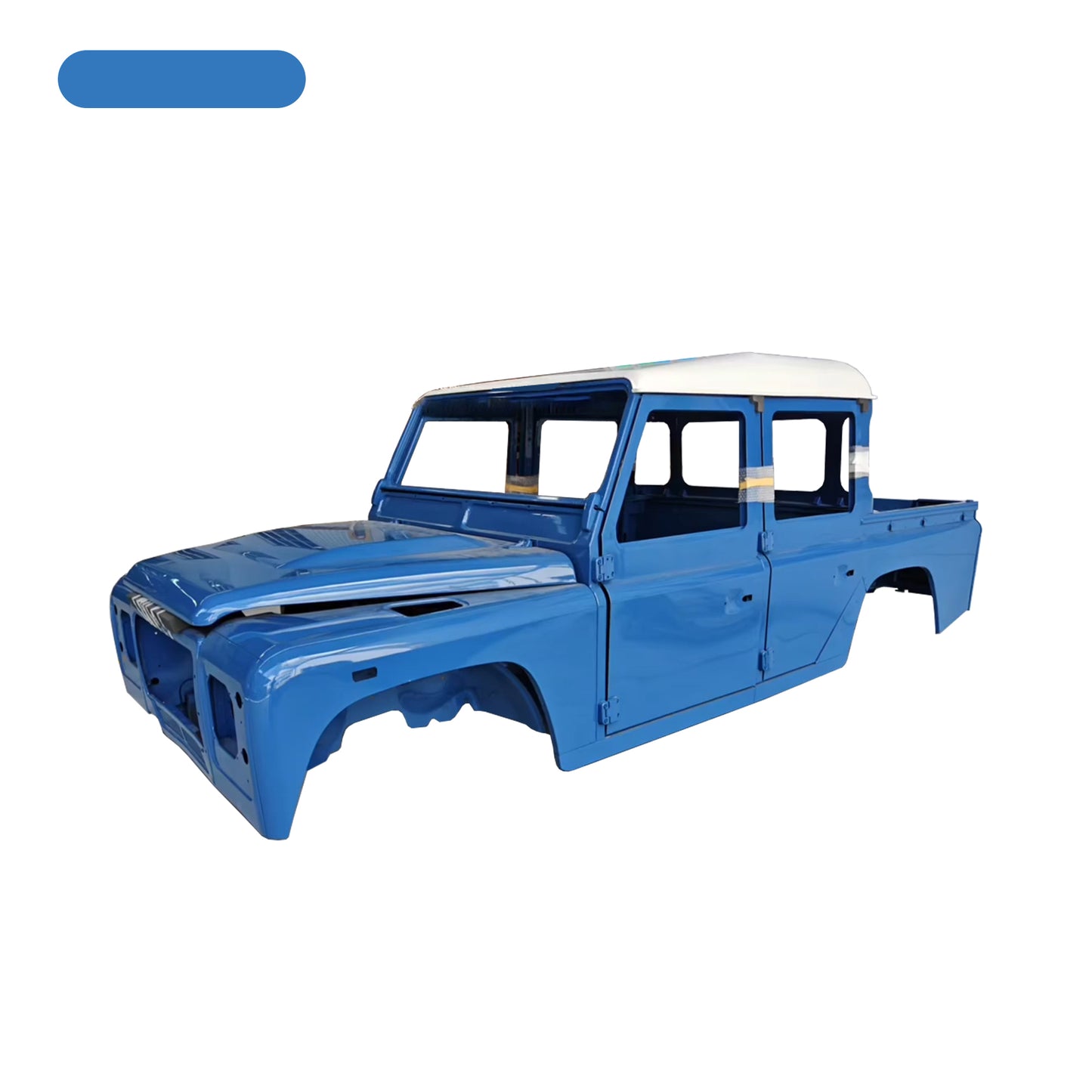 Complete Cab With Doors, With Primer, For Land Rover Defender 110 Pickup Pre-Order Only