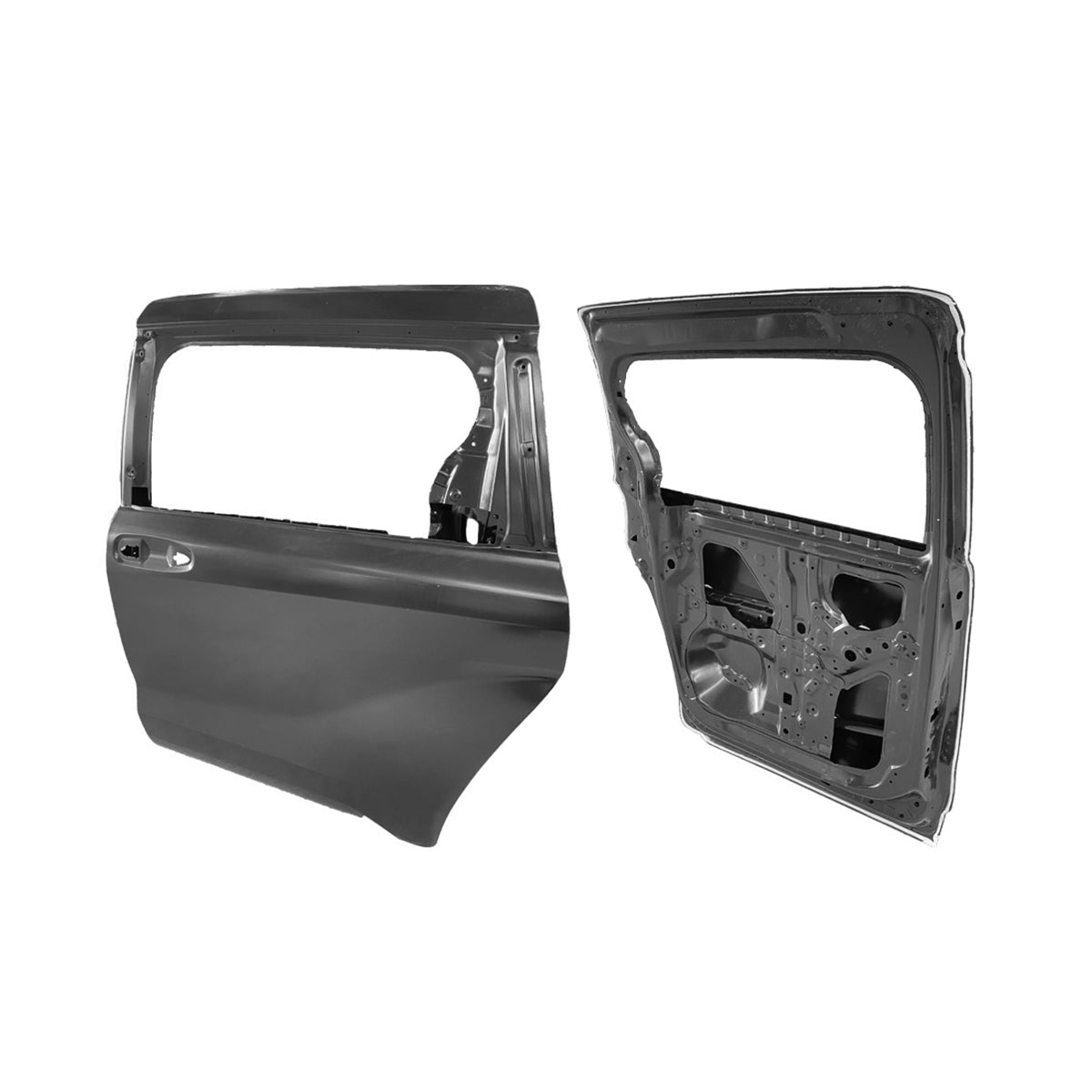 Replacement REAR DOOR, LH, 2021-2023 Toyota Sienna, 67004-08090, (Alum)