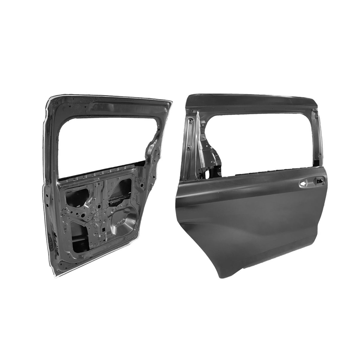 Replacement REAR DOOR, RH, 2021-2023 Toyota Sienna, 67003-08090, (Alum)