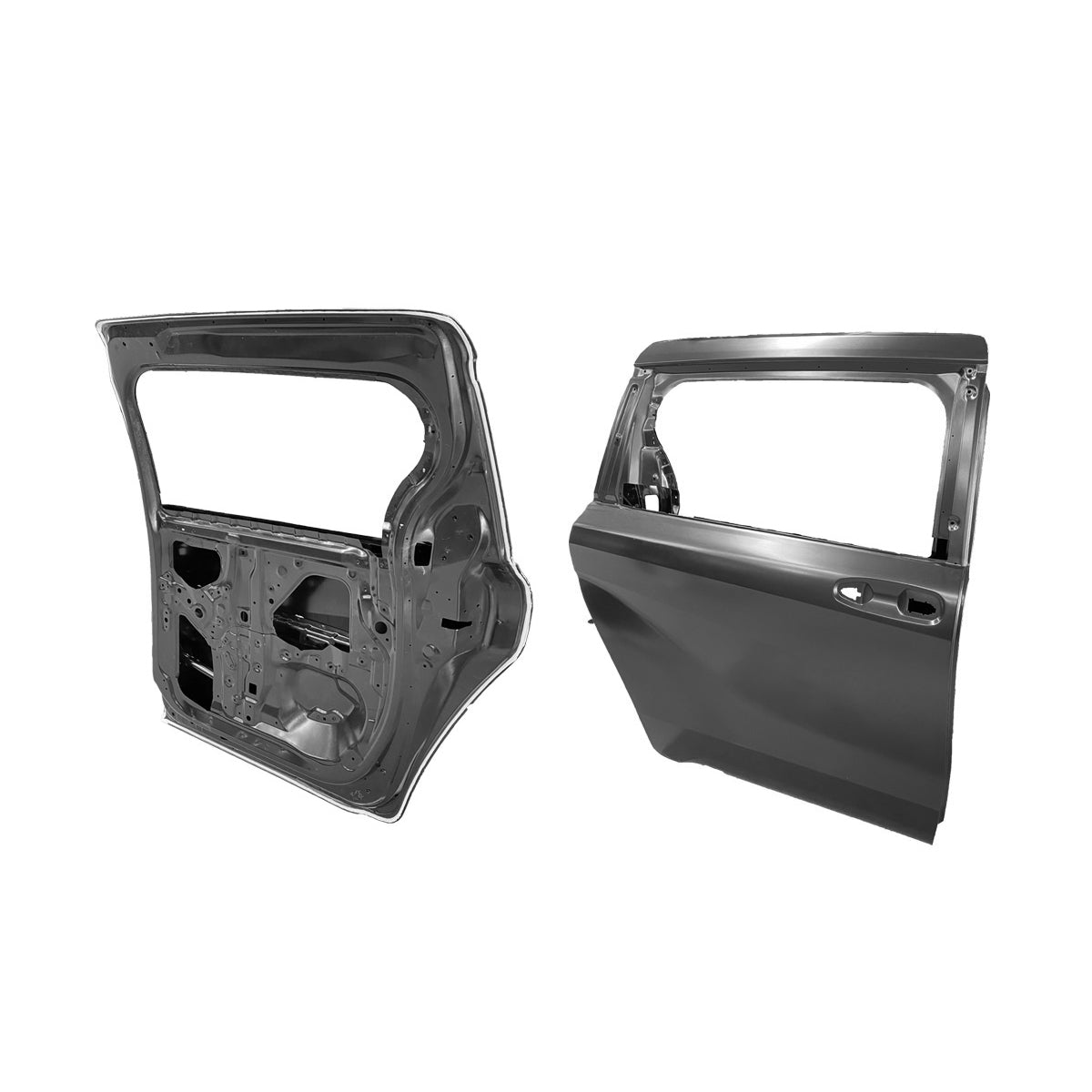 Replacement REAR DOOR, RH, 2021-2023 Toyota Sienna, 67003-08090, (Alum)