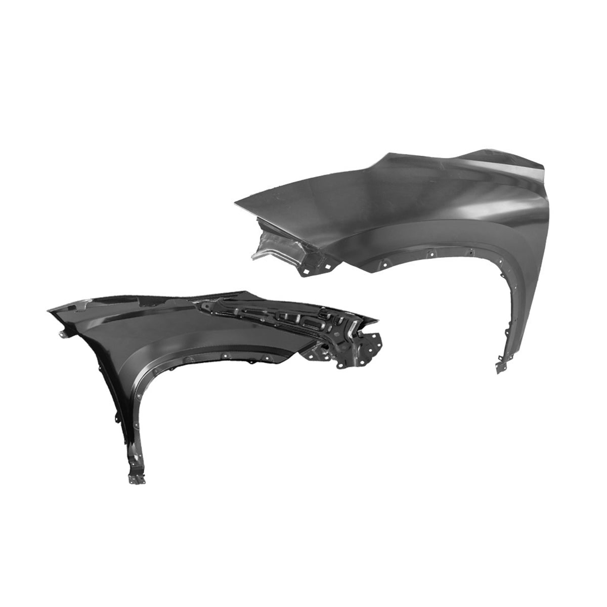 Replacement FRONT FENDER, LH, 2021-2023 Toyota Highlander, (Steel)
