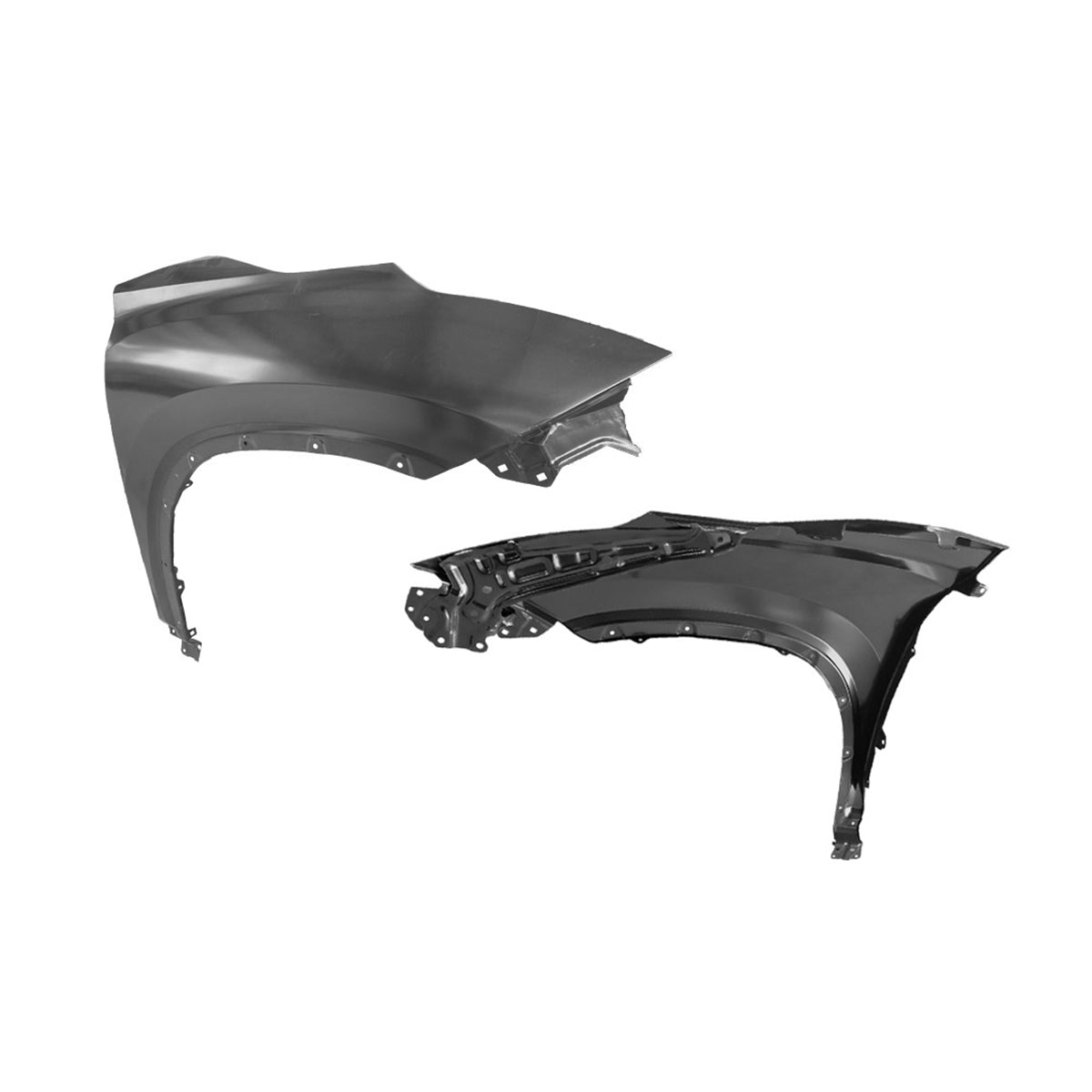 Replacement FRONT FENDER, RH, 2021-2023 Toyota Highlander, (Steel)
