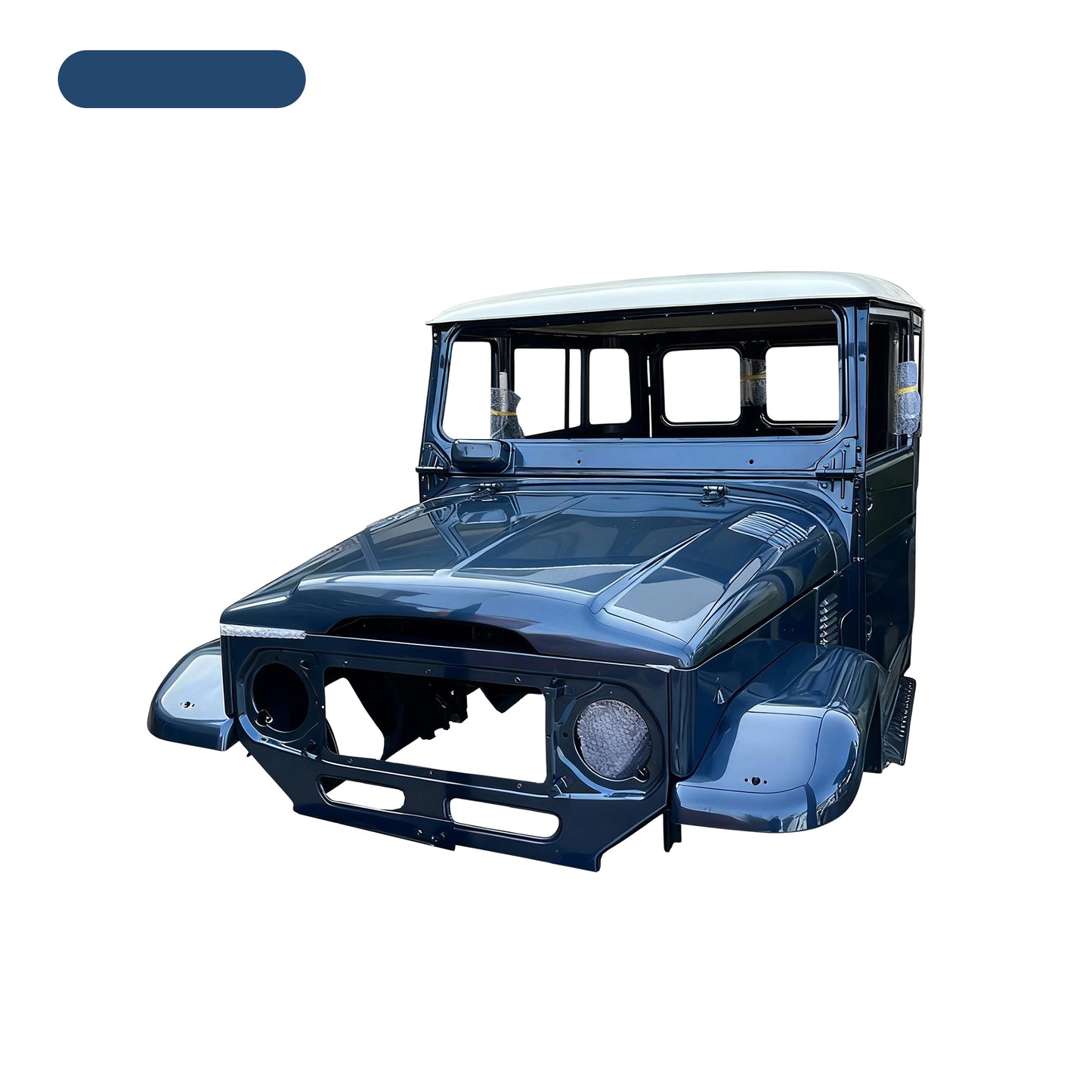 COMPLETE CAB WITH DOORS‚WITH CUSTOM PAINT LHD, FOR TOYOTA LAND CRUISER FJ40 (STEEL)