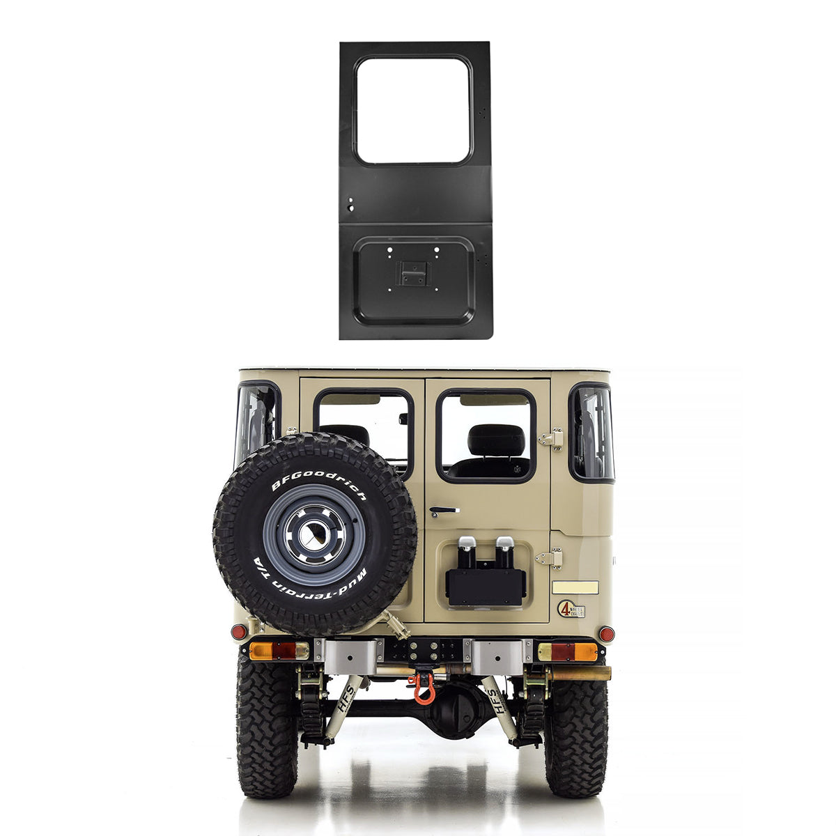 Ambulance Door (Tailgate) RH, for FJ40 Toyota Land Cruiser 1975-1984