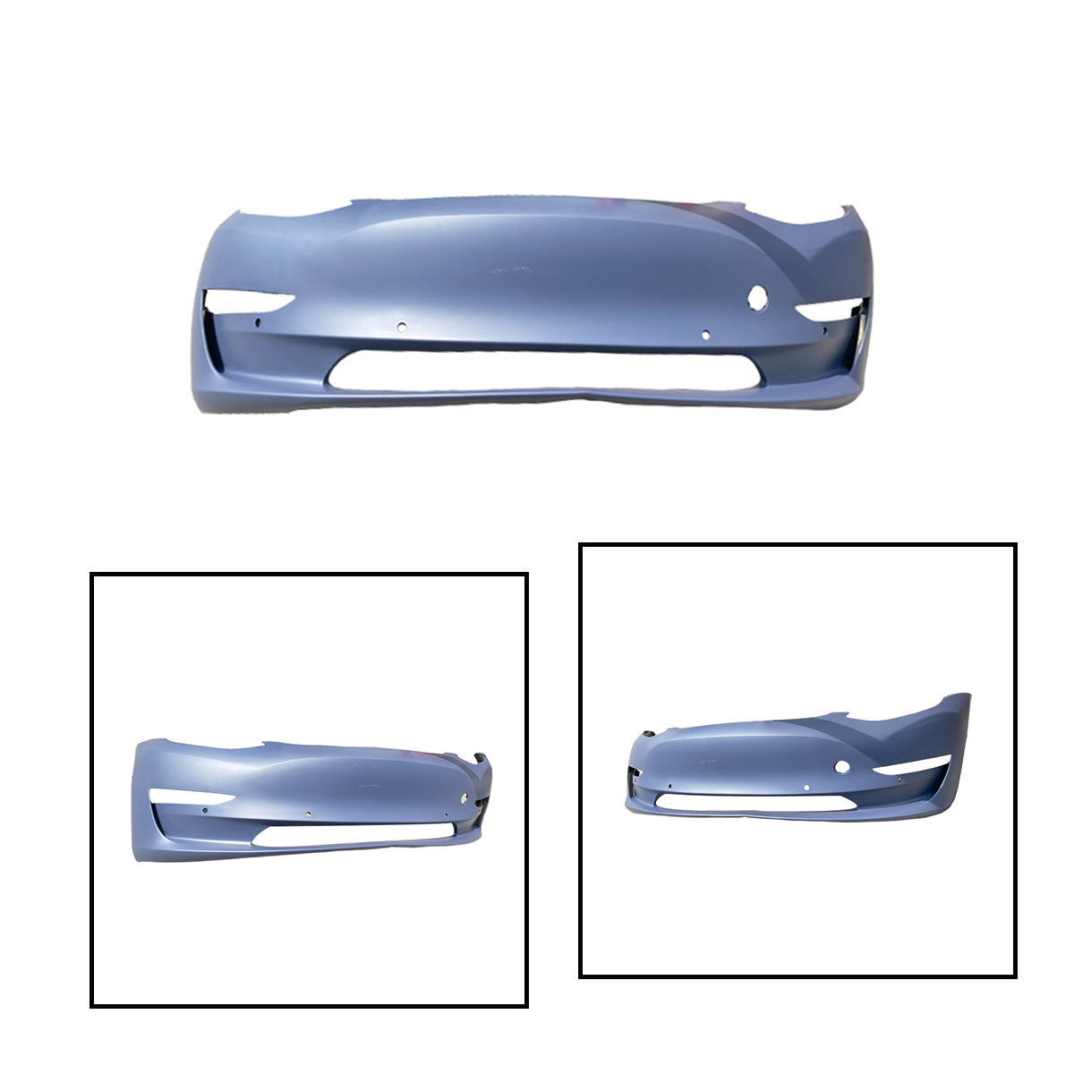 Replacement FRONT BUMPER SUPPORT, 2021-2023 Tesla Model 3, 1084894-00-B, (Plastic)