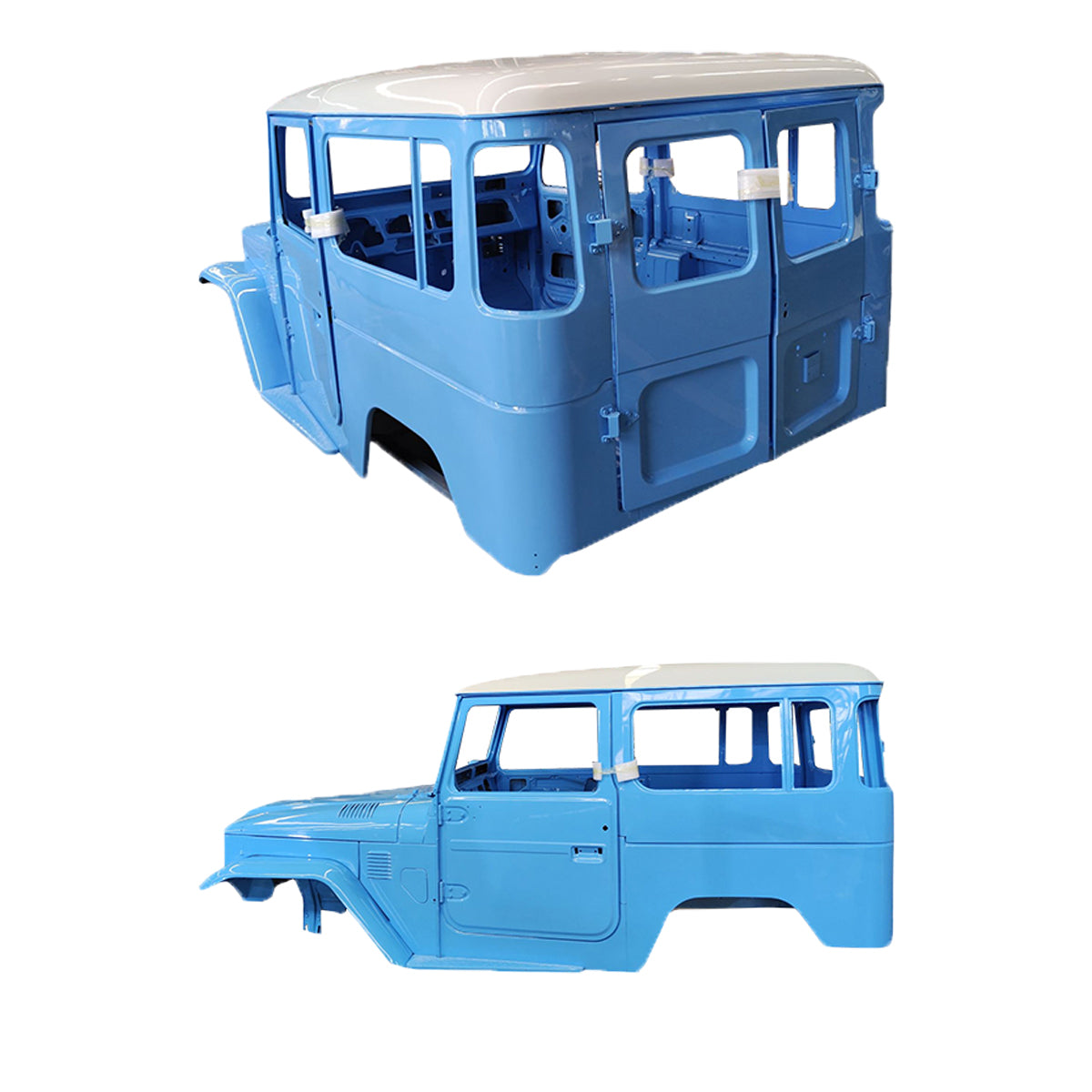 75-78 Complete Cab with Doors, with Body work and custom paint., for FJ40 Toyota Land Cruiser