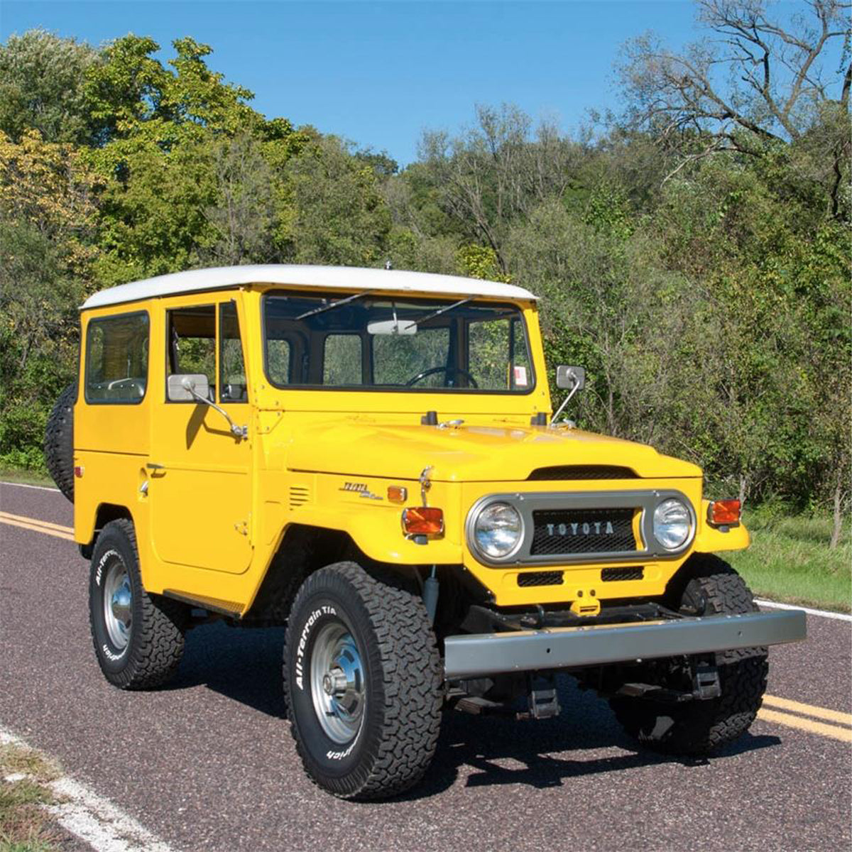 75-78 Complete Cab with Doors, with Body work and custom paint., for FJ40 Toyota Land Cruiser