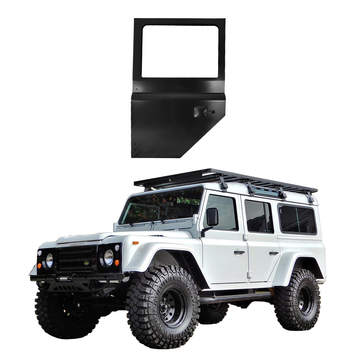 DEFENDER 110 REAR DOOR, LH LR027546