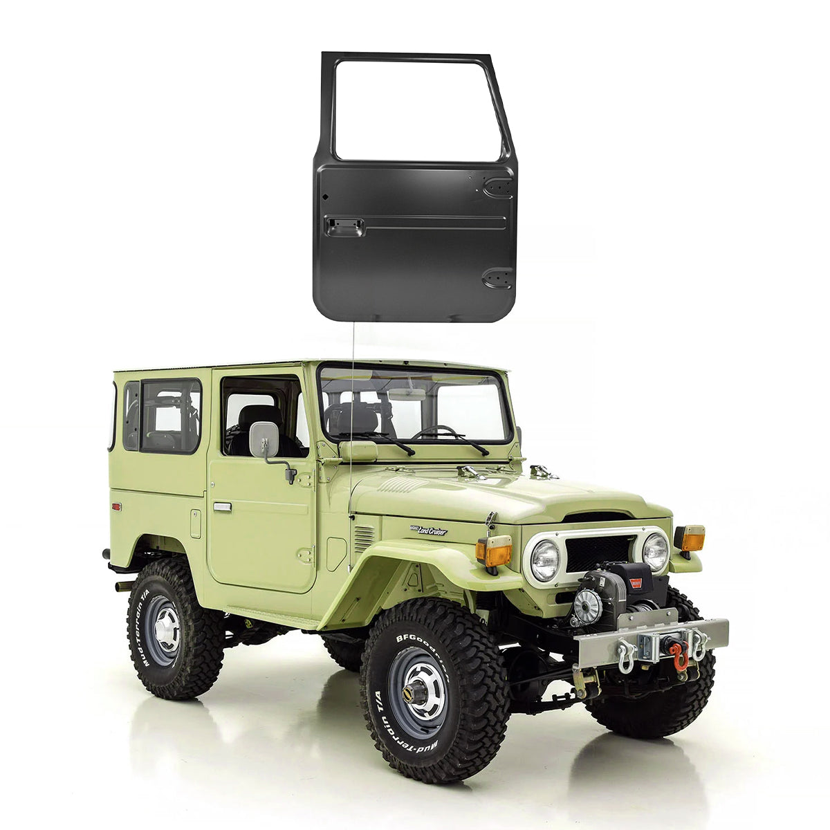 Front Door Shell RH, for FJ40, FJ45 Toyota Land Cruiser 1975-1984
