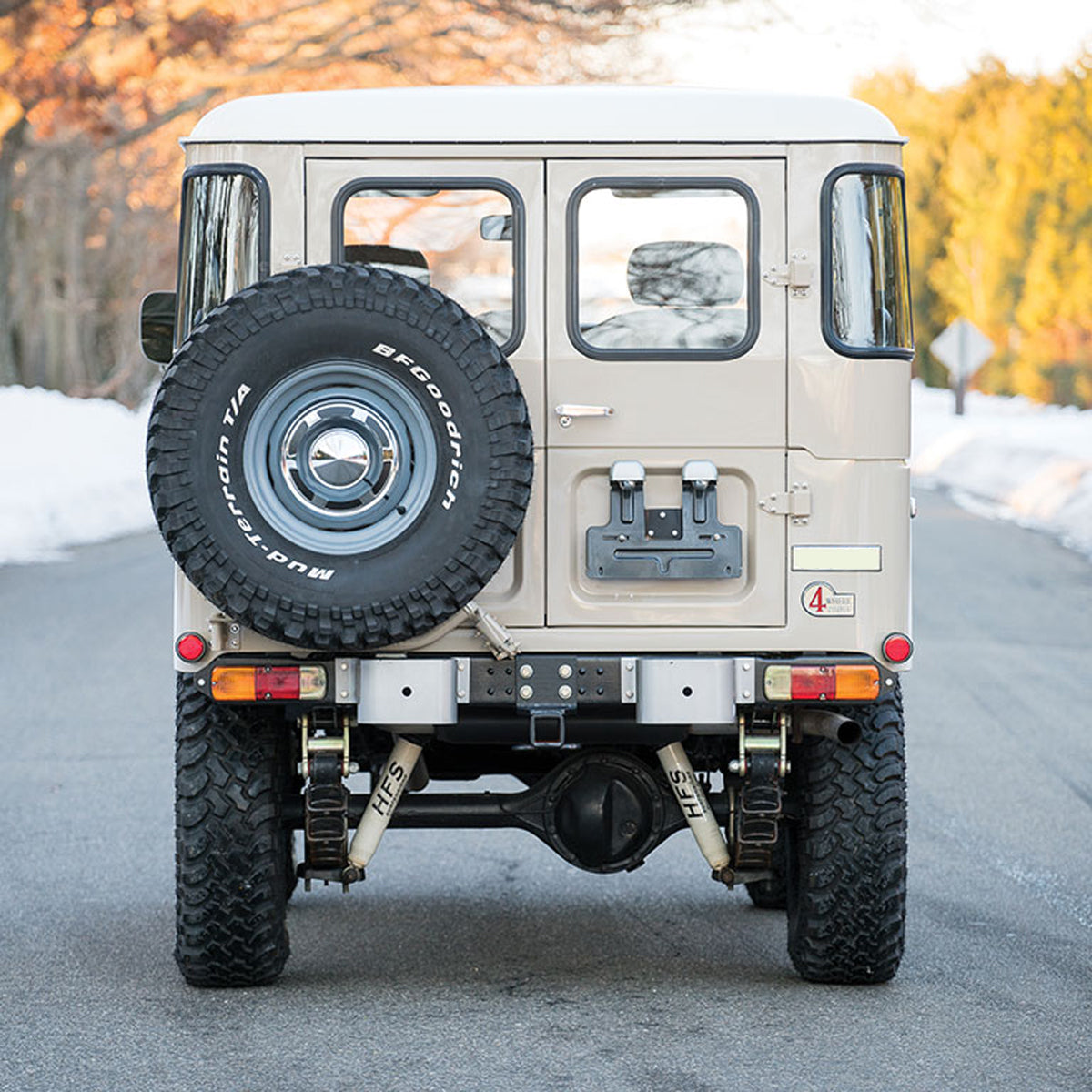 Upper Corner Window Panel RH, for FJ45 Toyota Land Cruiser