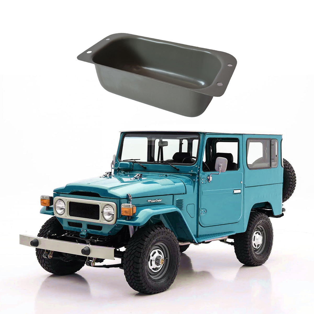 Windshield Wiper Motor Cover, for FJ40, FJ45 Toyota Land Cruiser 1975-1984