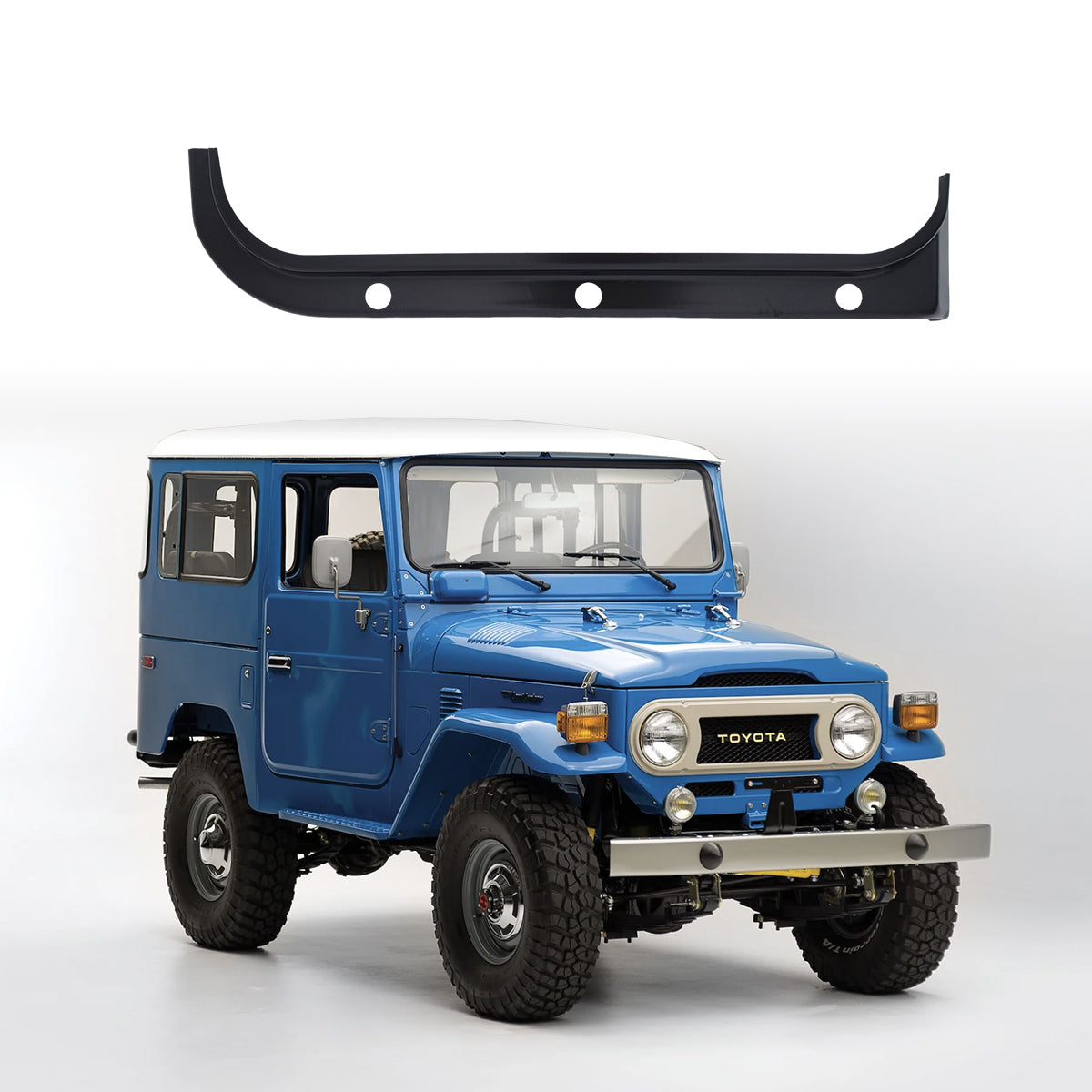 Rocker Panel Inner RH, for FJ40, FJ45 Toyota Land Cruiser