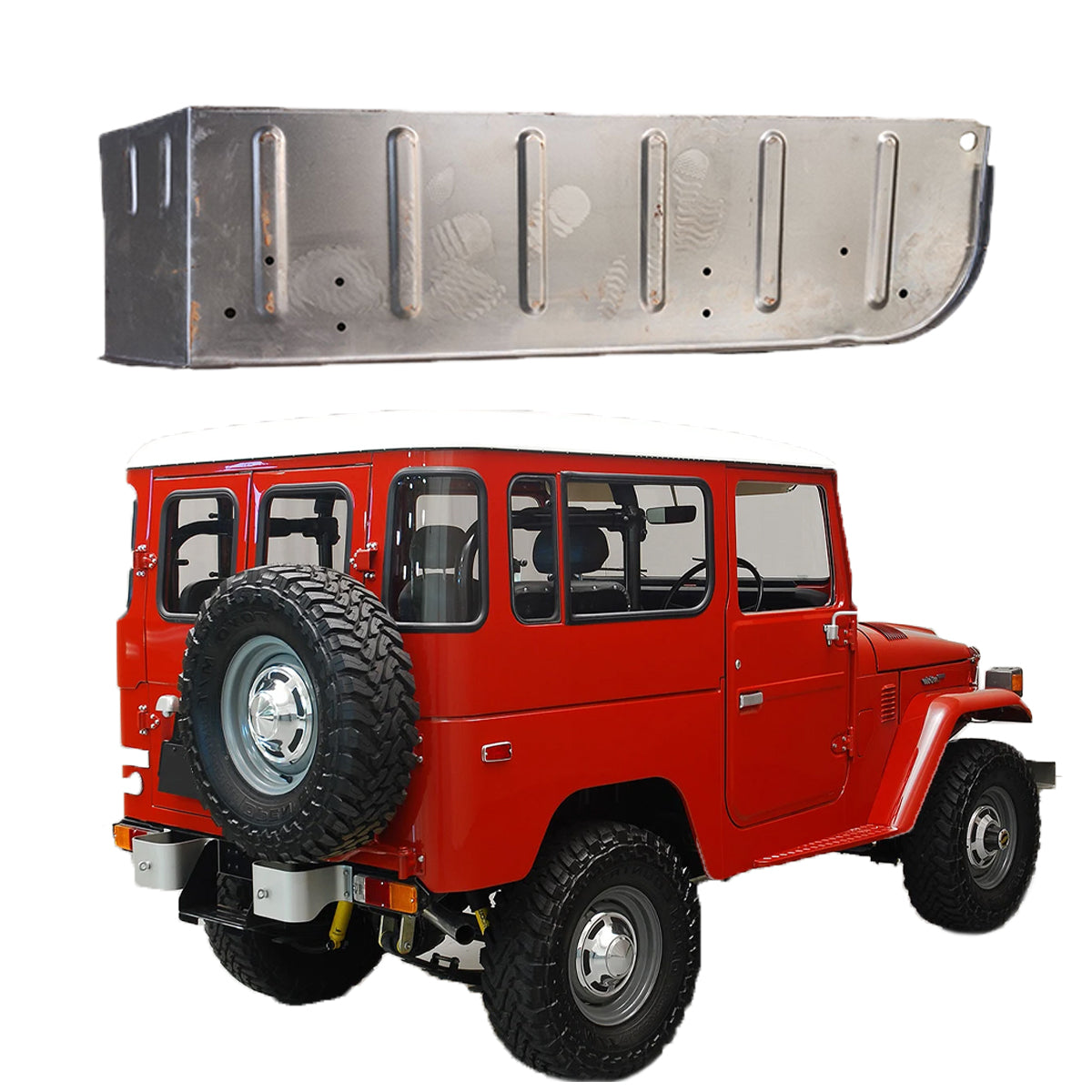 Wheel Well RH, for FJ40 Toyota Land Cruiser
