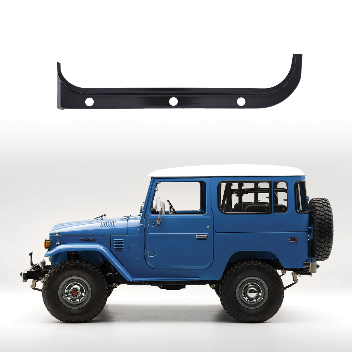 Rocker Panel Inner LH, for FJ40, FJ45 Toyota Land Cruiser