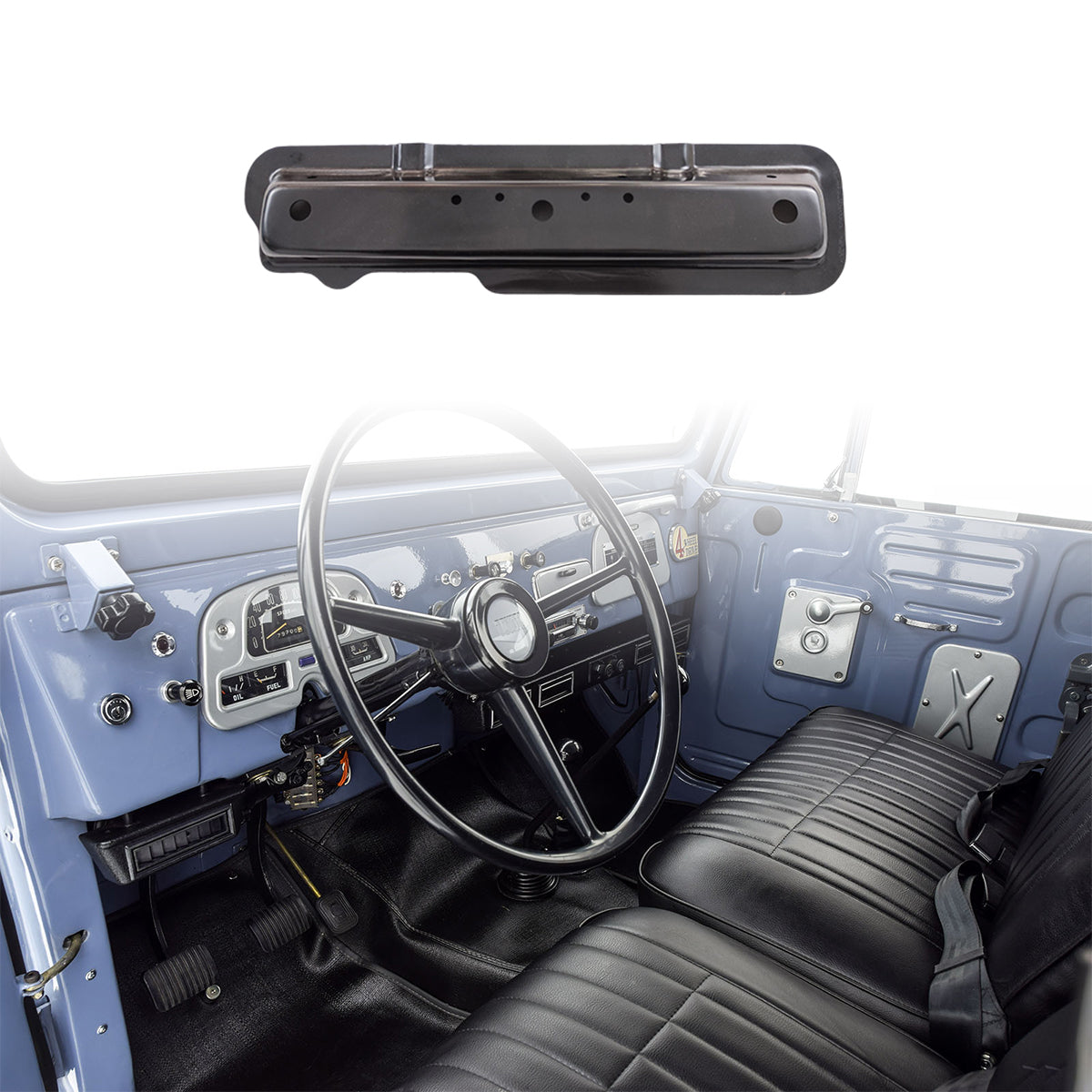 seat bracket, for FJ40, FJ45 Toyota Land Cruiser