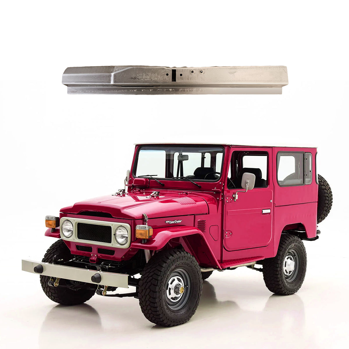 Front Door Post Support, for FJ40, FJ45 Toyota Land Cruiser, LH