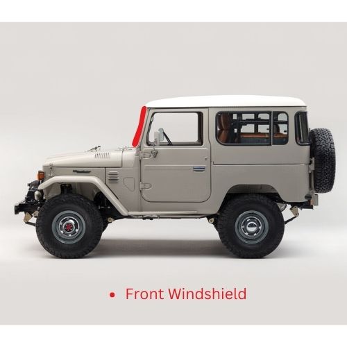 Windshield Glass, for FJ40, FJ45 Toyota Land Cruiser 1975-1984