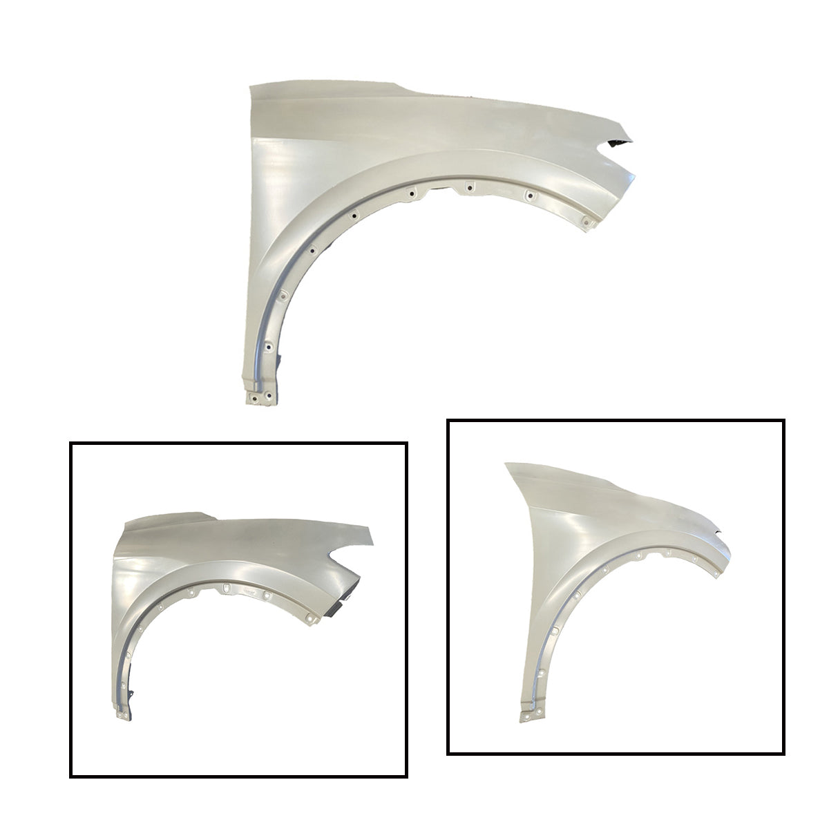 Replacement FRONT FENDER, RH, 2020-2023 Volkswagen ID4, 11D821105, (Steel)