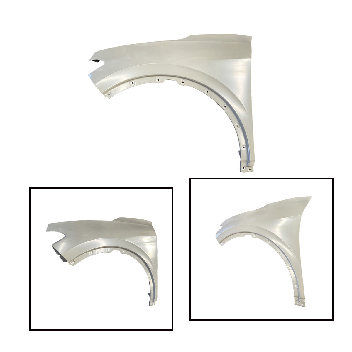Replacement FRONT FENDER, LH, 2020-2023 Volkswagen ID4, 11D821106, (Steel)