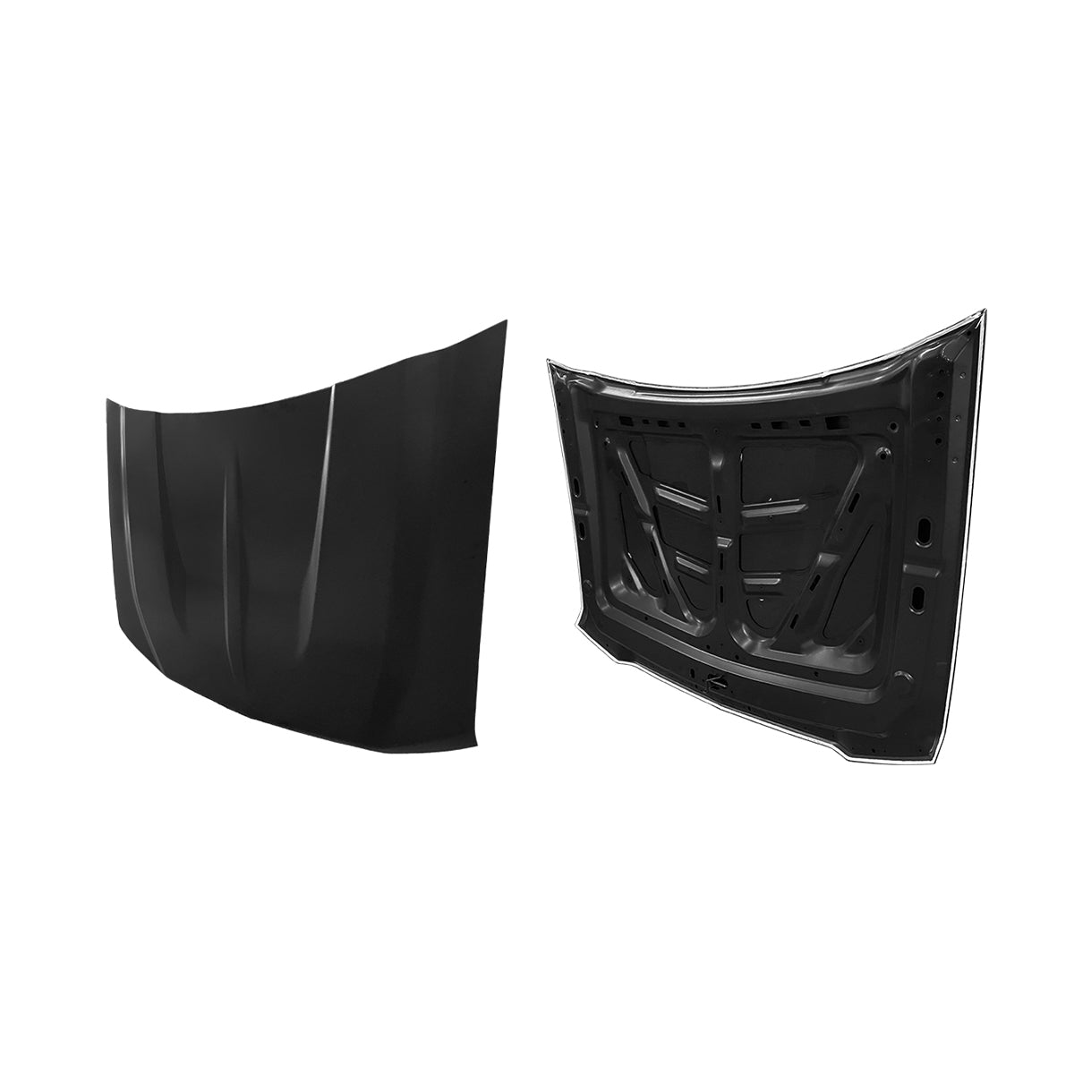 Replacement Hood, 2016-2018 Chevrolet Silverado 1500, 23392664, (ALUM)