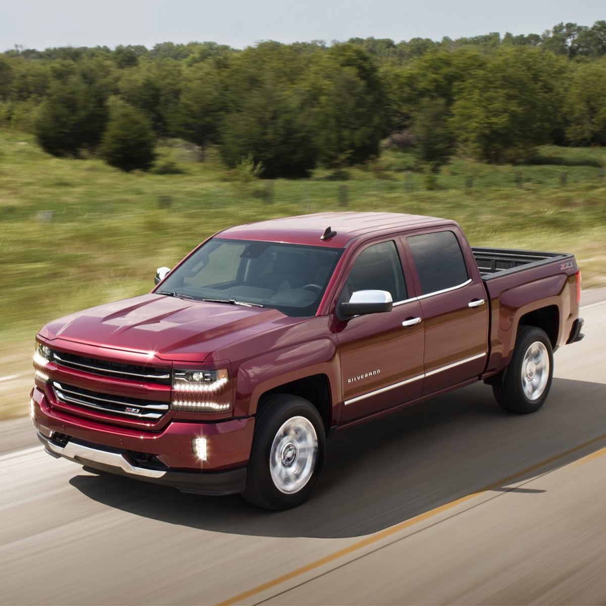 Replacement HOOD, 2016-2018 Chevrolet Silverado 1500, 23392664, (Alum)