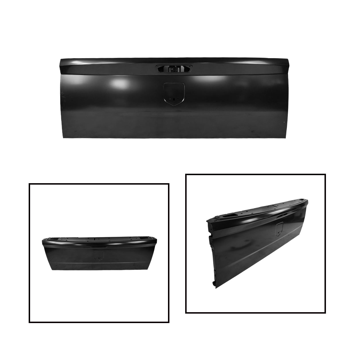Replacement Tail Gate, 2013-2018 Dodge Ram 1500,2500,3500, 68105727Al, (ALUM)