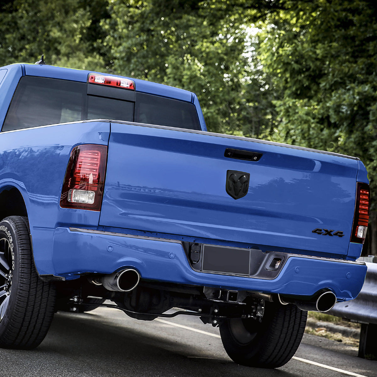 Replacement TAIL GATE, 2013-2018 Dodge Ram 1500, 68105727, (Alum)