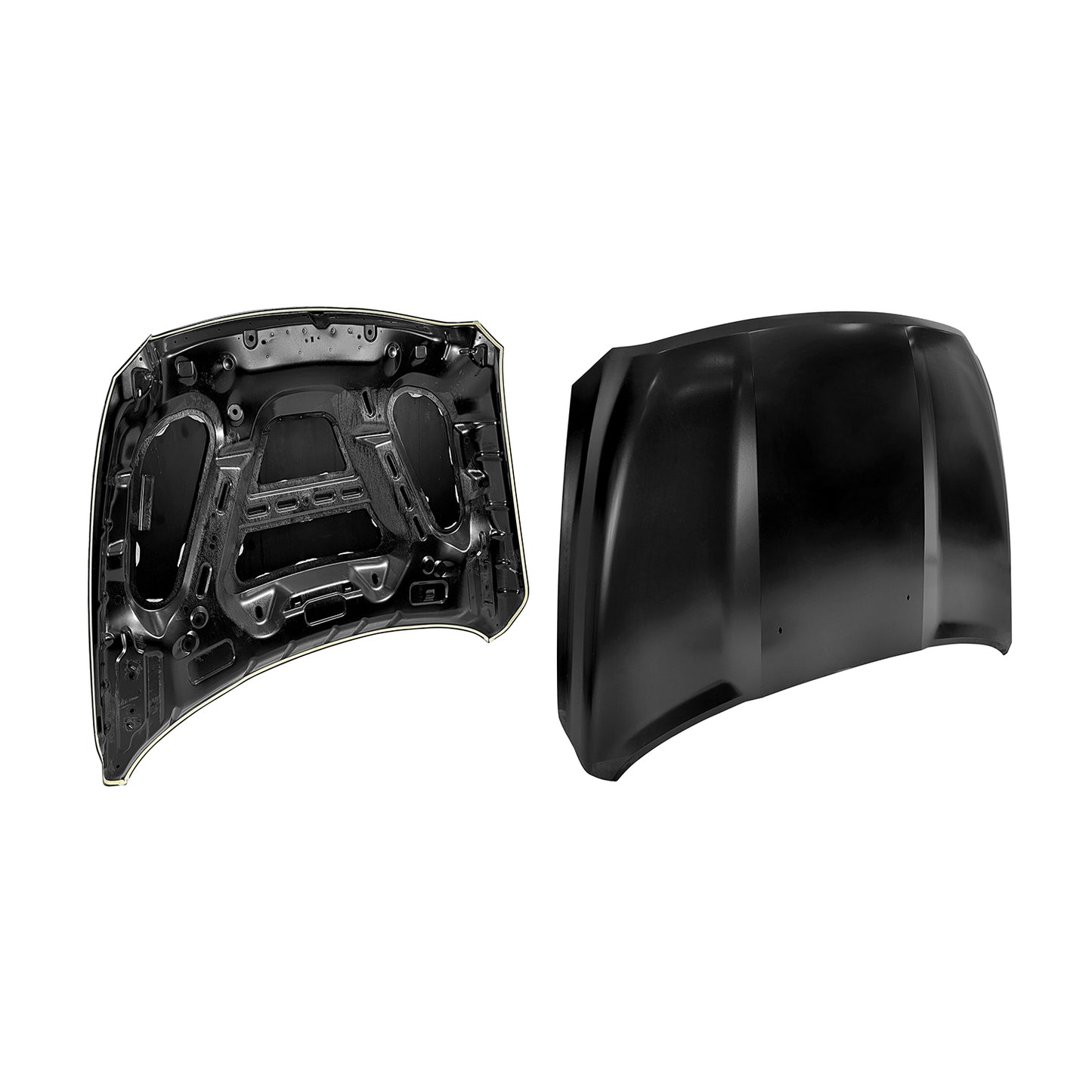 Replacement HOOD, 2019-2023 Ram 1500, 68160234AD, (Aluminum)