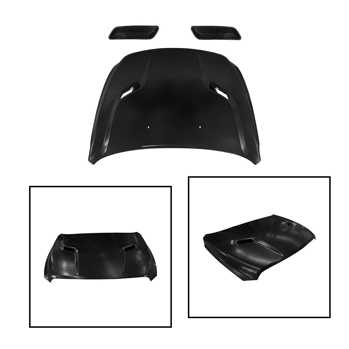 Replacement Hood, Sport, 2010-2018 Ram 1500 Sport, (ALUM)