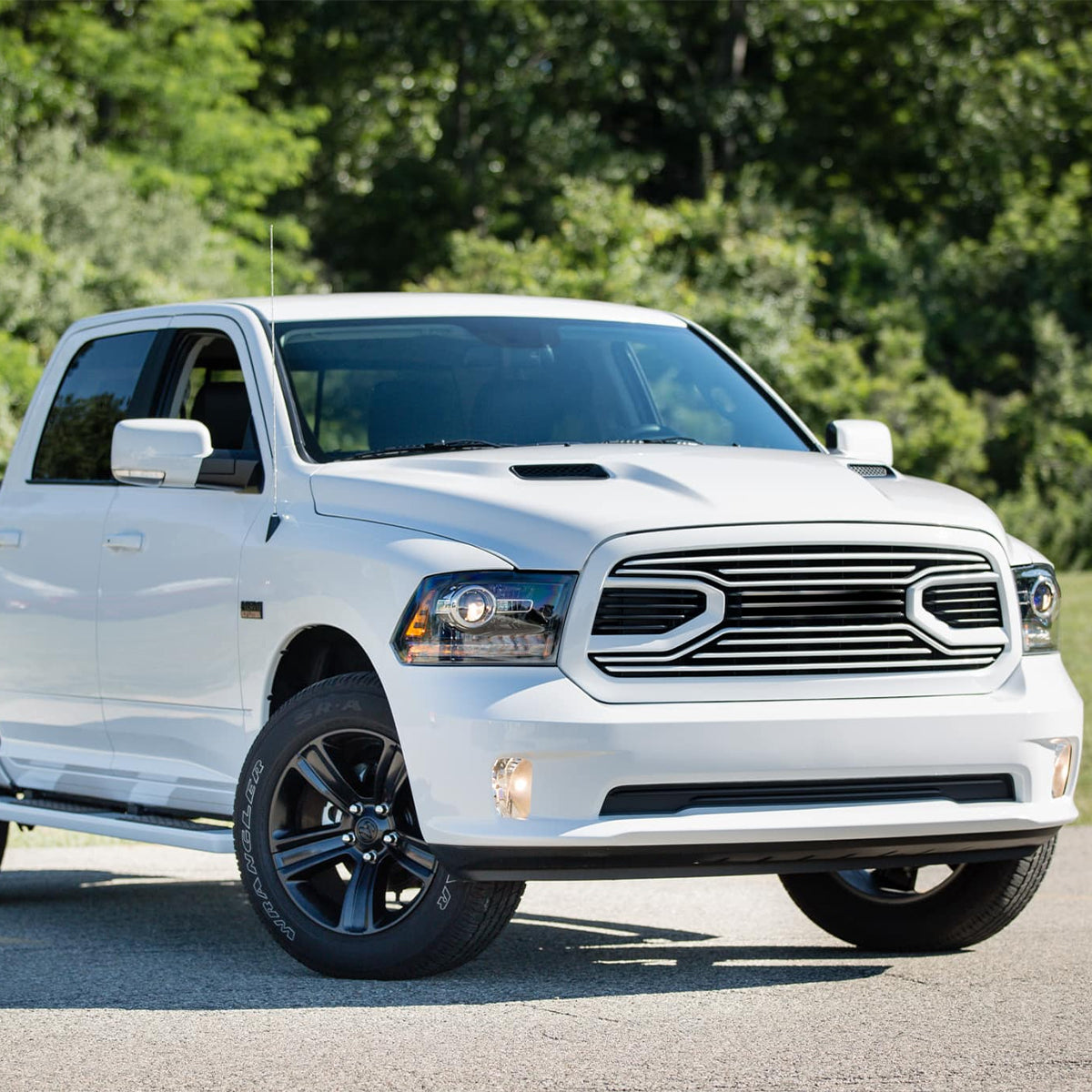 Replacement HOOD, SPORT, 2010-2018 Ram 1500 Sport, (Alum)