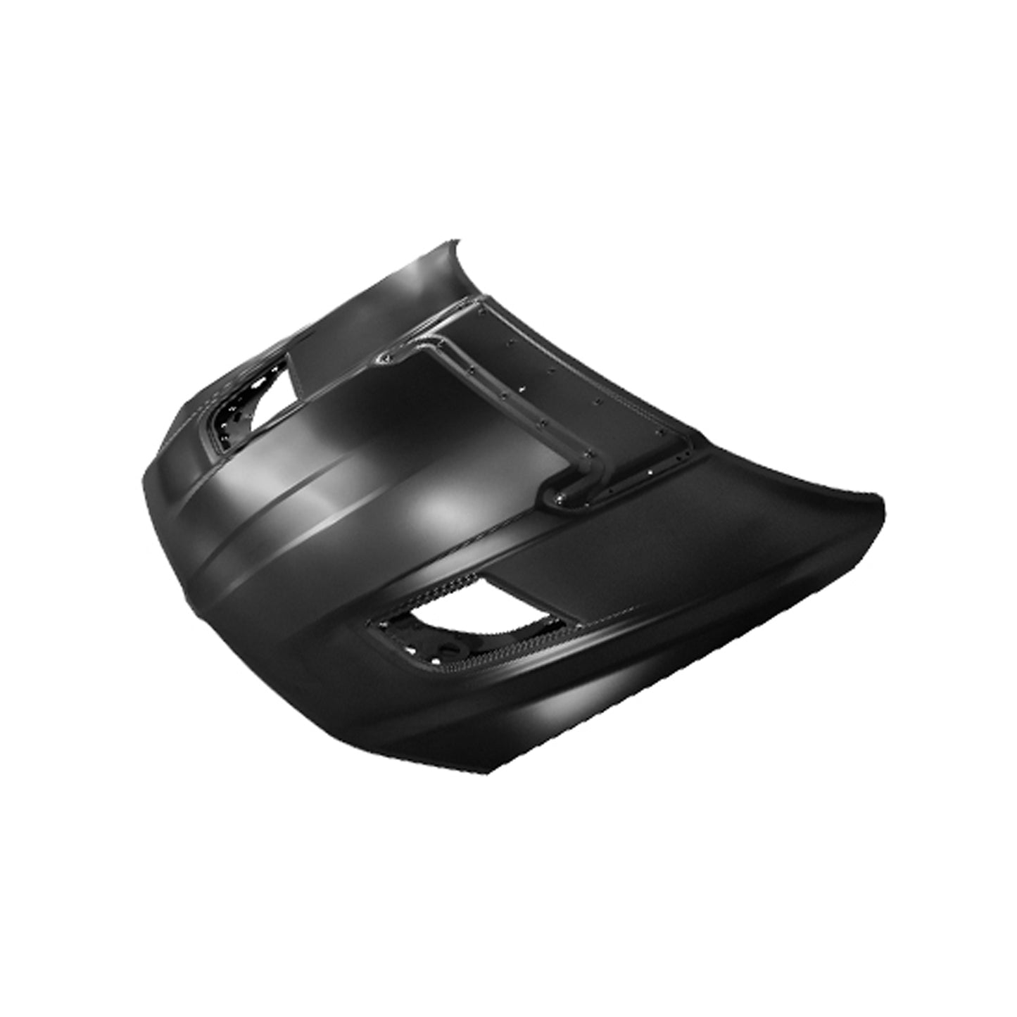 Replacement Hood, Base, 2019-2024 Ram 1500 Rebel(With Vents), (ALUM)