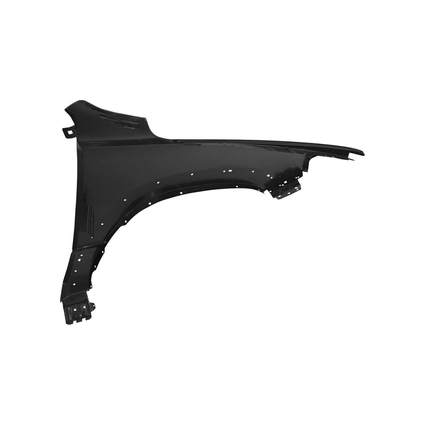 Replacement Front Fender, LH W. Holes, 2019-2022 Ram 1500, (STEEL)
