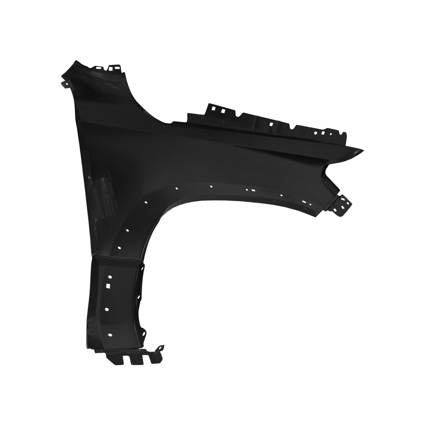 Replacement Front Fender, LH W. Holes, 2019-2022 Ram 1500, (STEEL)