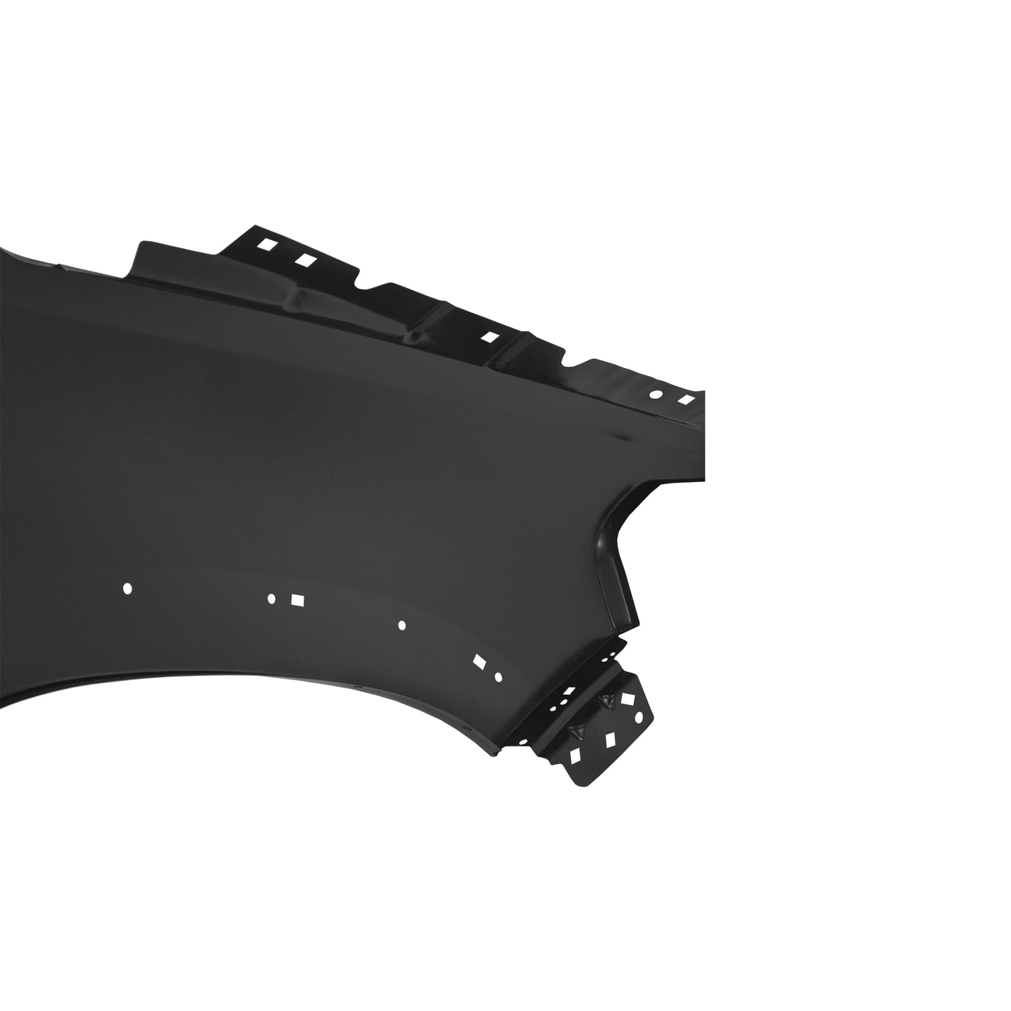 Replacement Front Fender, LH W. Holes, 2019-2022 Ram 1500, (STEEL)