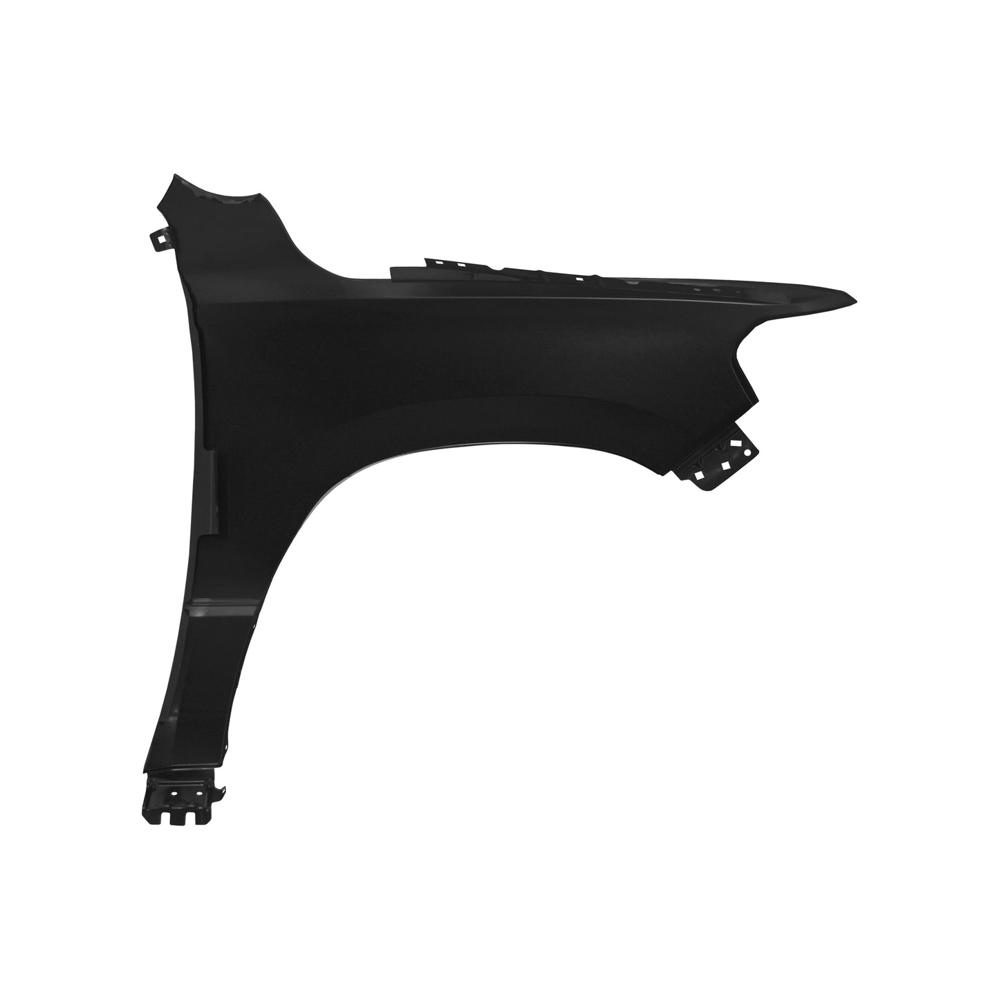 Replacement Front Fender, LH W/O Hole, 2019-2022 Ram 1500, (STEEL)