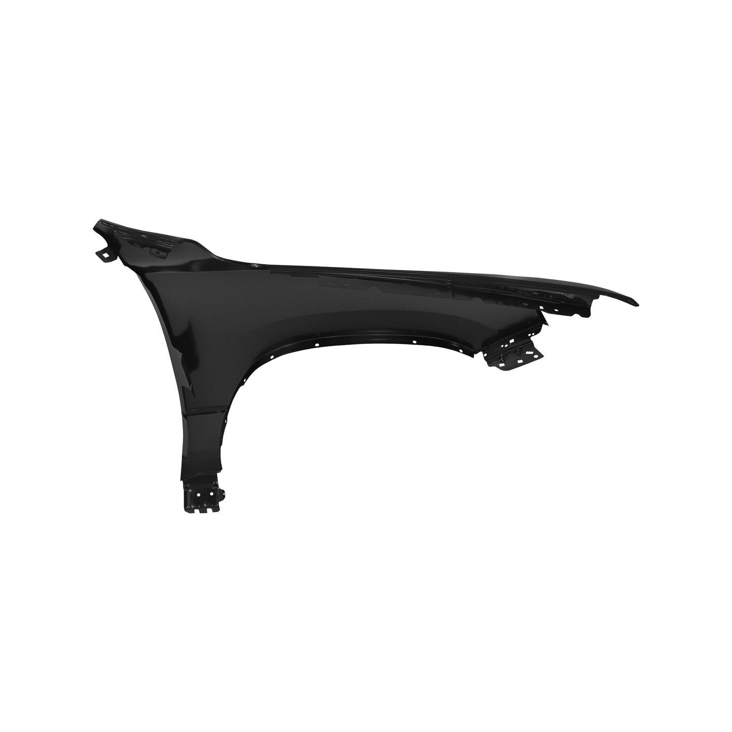 Replacement Front Fender, LH W/O Hole, 2019-2022 Ram 1500, (STEEL)