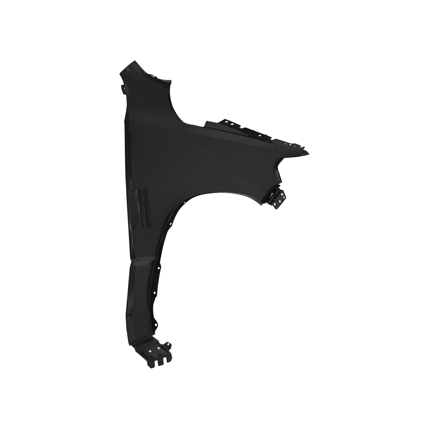 Replacement Front Fender, LH W/O Hole, 2019-2022 Ram 1500, (STEEL)