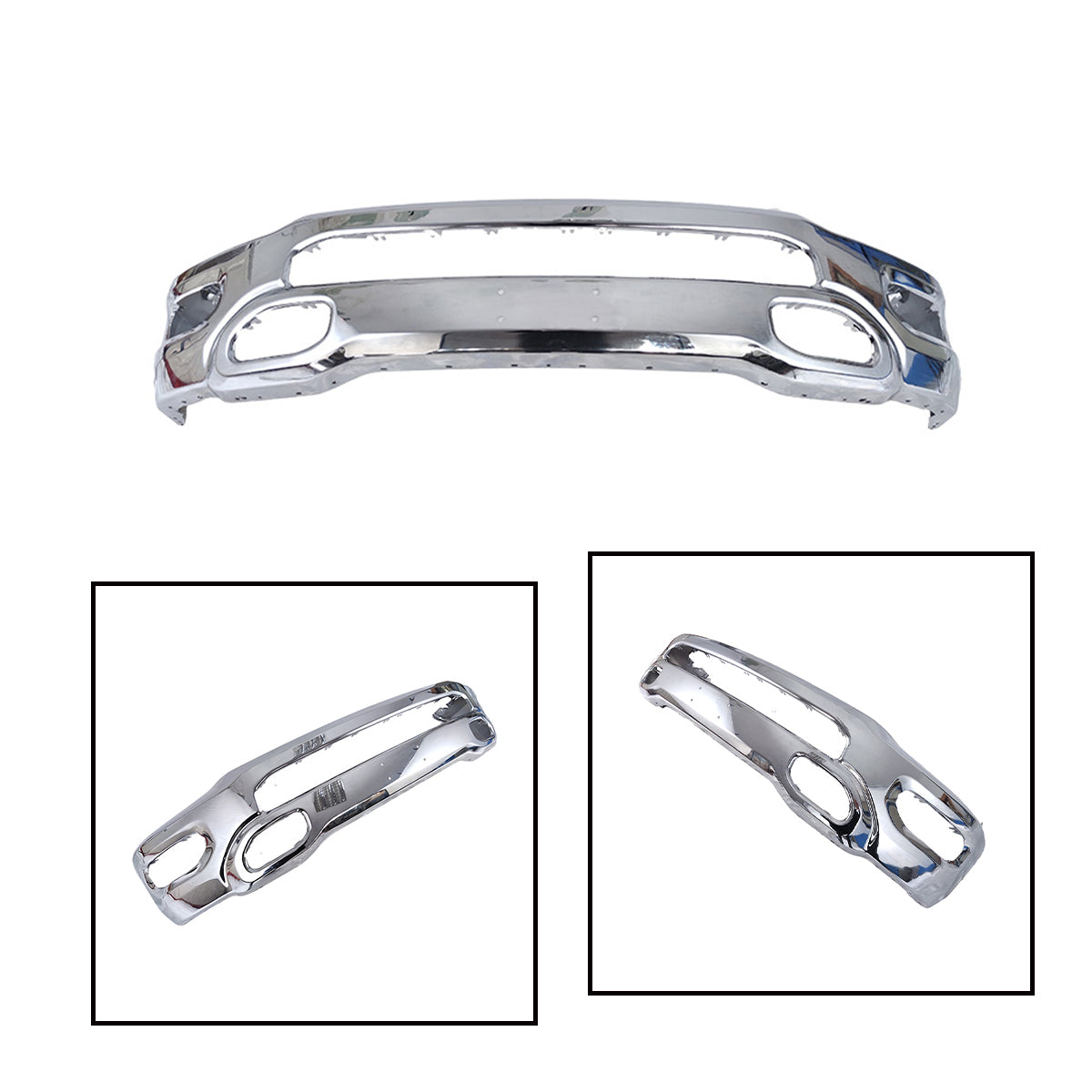 Replacement Front Bumper Reinforcement, 2019-2023 Dodge Ram, (CHROME)