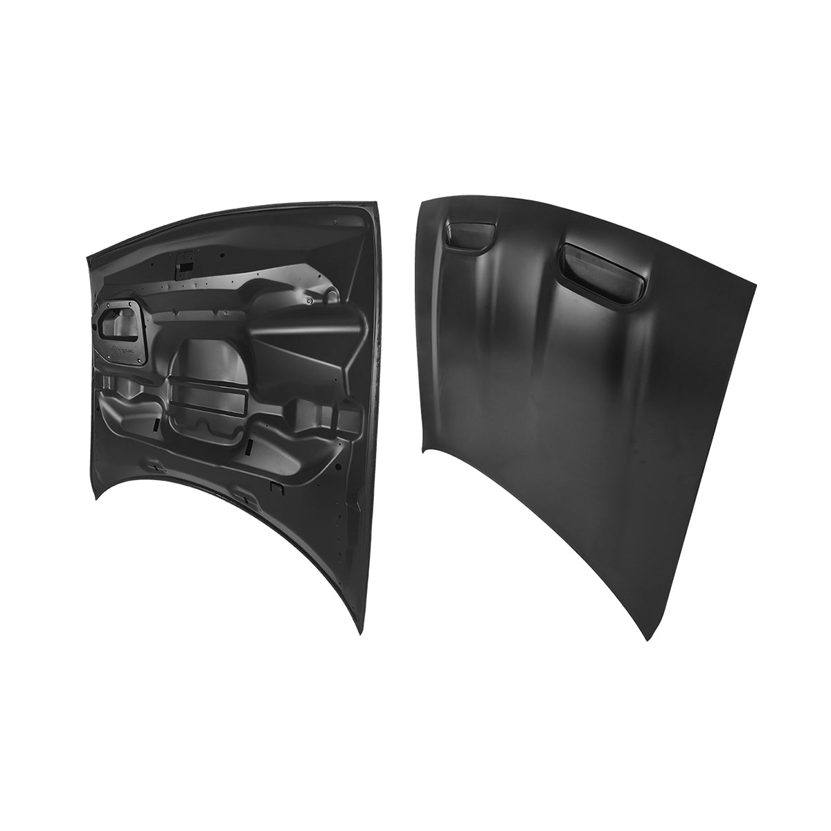Replacement Hood, Red Eye Style With Vented Bezel, 2008-2023 Dodge Challenger, (ALUM)