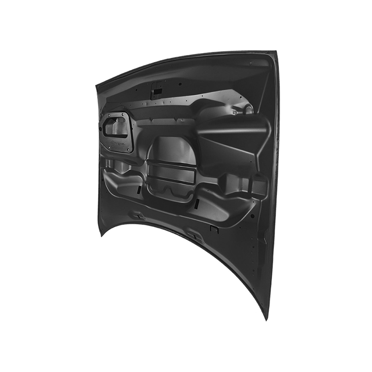 Replacement Hood, Red Eye Style With Vented Bezel, 2008-2023 Dodge Challenger, (ALUM)