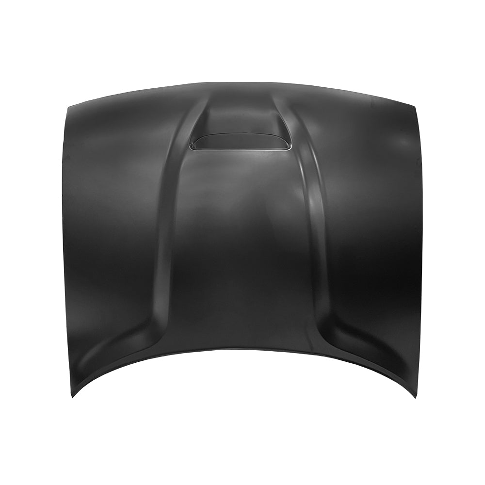 Replacement HOOD, SINGLE-SCOOP-STYLE, 2017-2022 Dodge Challenger, (Alum)