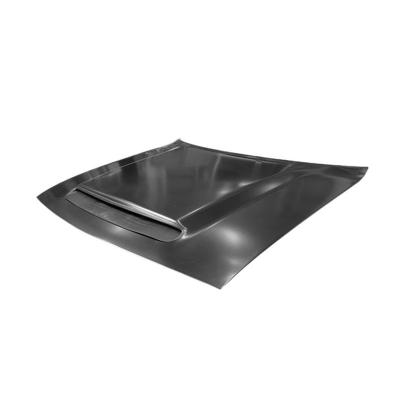 Replacement Hood, Demon STyle With Vent, 2015-2023 Dodge Challenger, 68372580Ae, (ALUM)