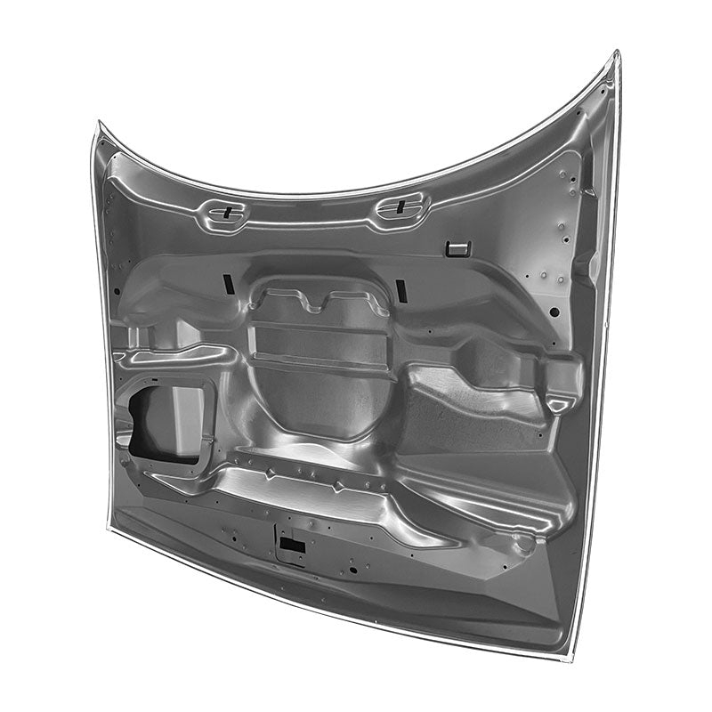 Replacement Hood, Demon STyle With Vent, 2015-2023 Dodge Challenger, 68372580Ae, (ALUM)