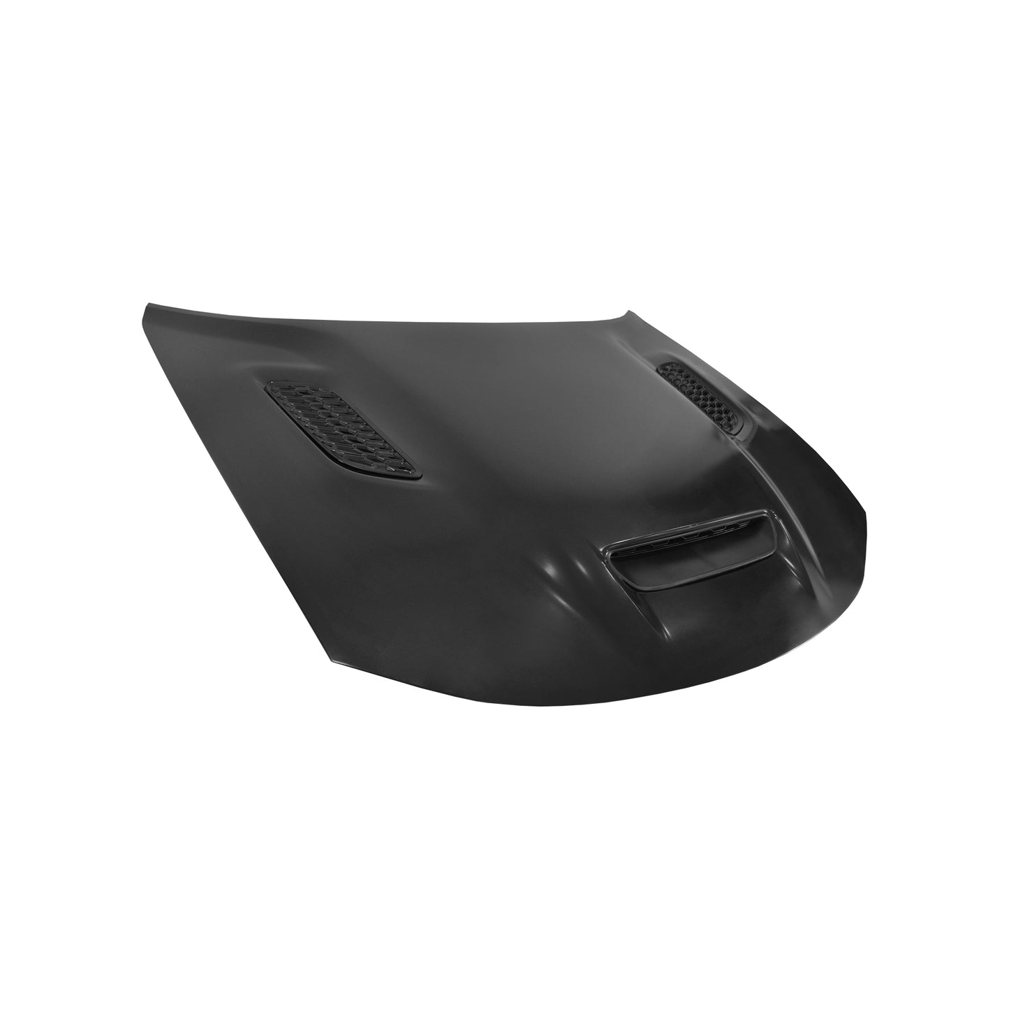 Replacement Hood For Redeye, W. 3 Scoops, 2015-2023 Dodge Charger, (ALUM)