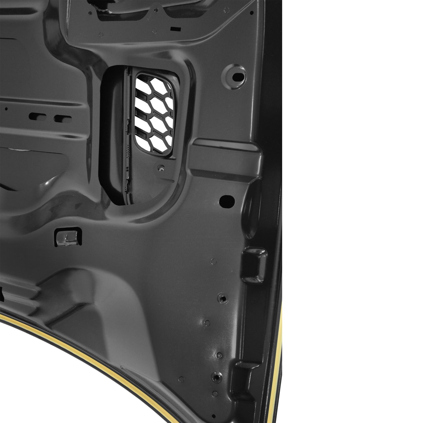 Replacement Hood For Redeye, W. 3 Scoops, 2015-2023 Dodge Charger, (ALUM)