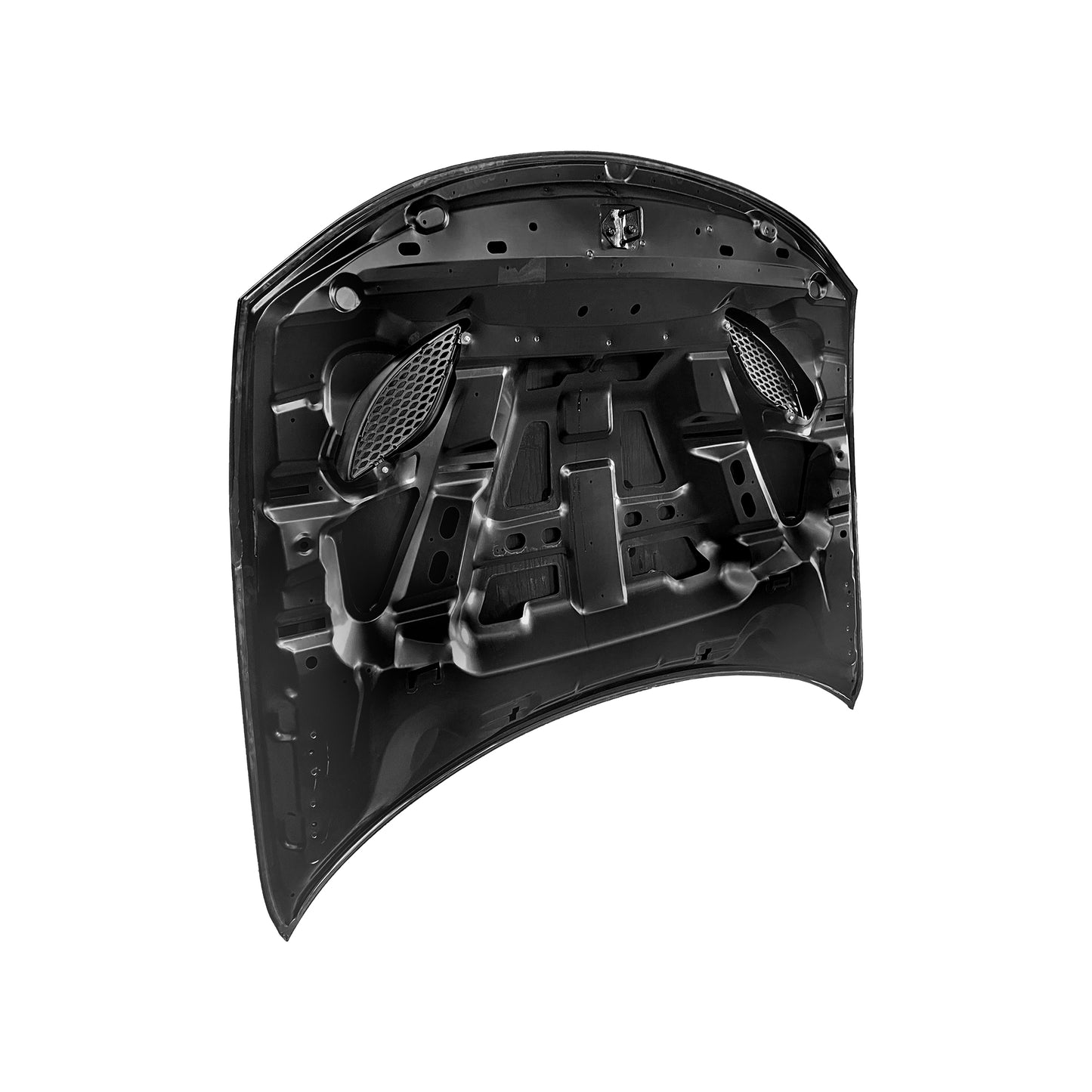 Replacement Hood, HelLCat STyle W. Scoop, 2015-2023 Dodge Charger, 68265428Aa, (ALUM)