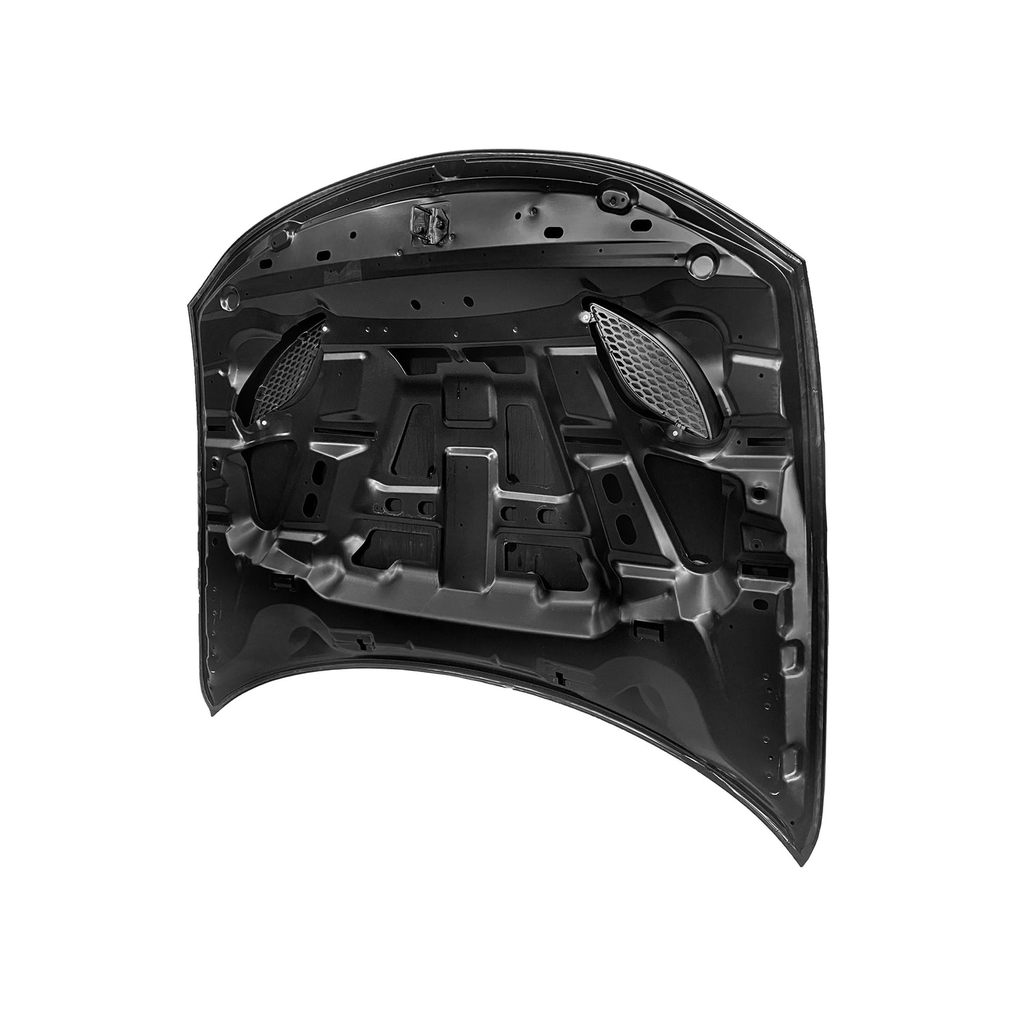 Replacement Hood, HelLCat STyle W. Scoop, 2015-2023 Dodge Charger, 68265428Aa, (ALUM)
