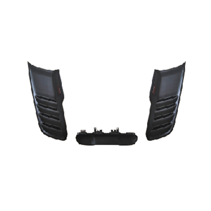 Replacement HOOD PLASTIC INSERTS, 2021-2023 Ram 1500 TRX, (Plastic)