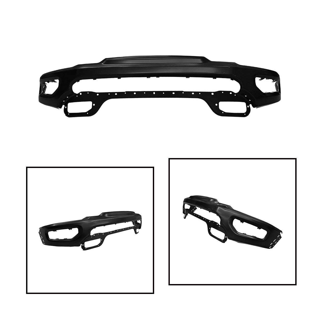 Replacement Front Bumper, 2021-2023 Dodge Ram 1500 Trx, F620263200103, (STEEL)