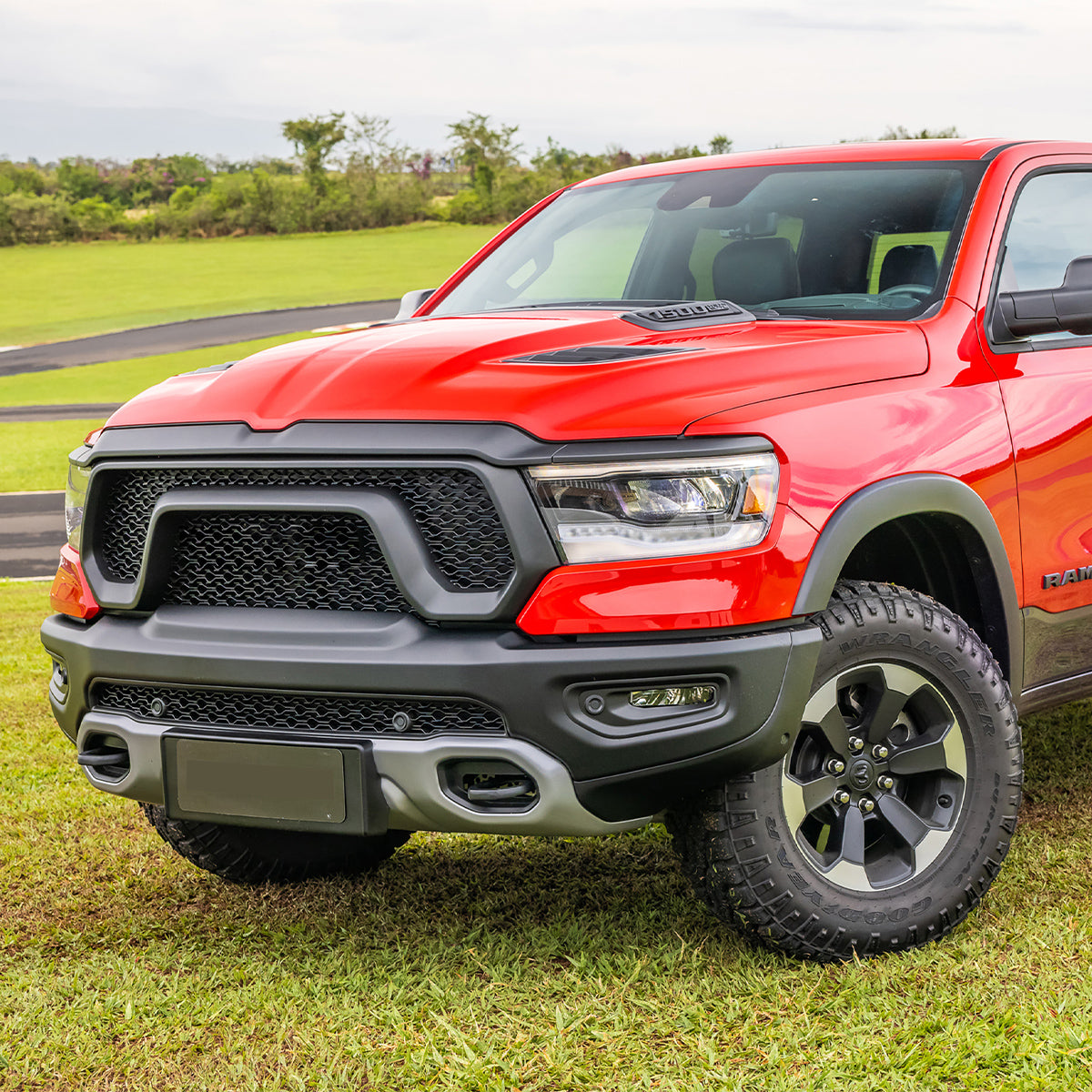 Replacement FRONT BUMPER, 2021-2023 Dodge Ram 1500 TRX, F620263200103, (STEEL)